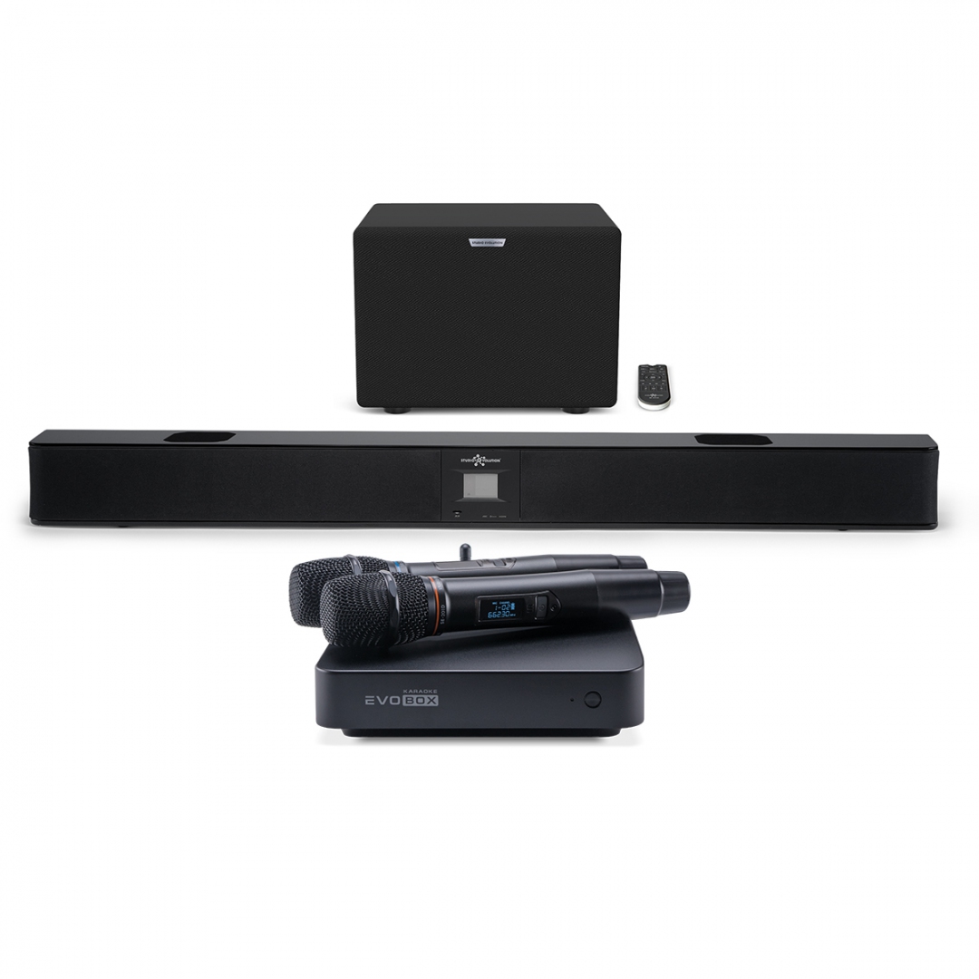 караоке-комплект EVOBOX Plus + EvoSound Bar (саундбар с караоке) в Советске