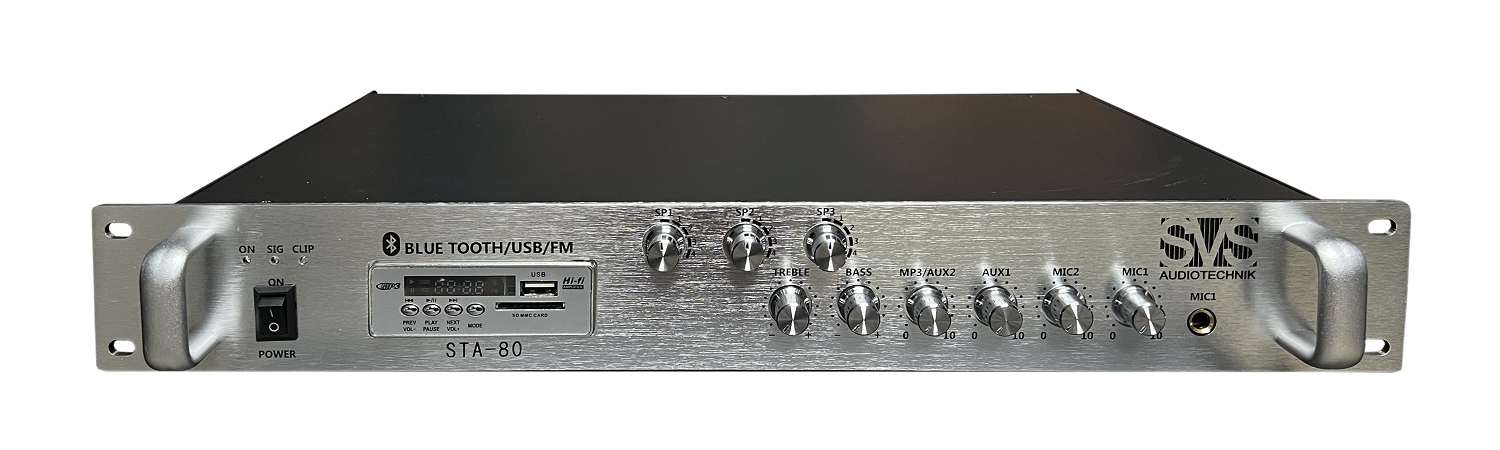 SVS Audiotechnik STA-80 Микшер-усилитель для систем Public Address в Советске