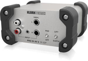 Klark Teknik DI 22P пассивный стерео директ-бокс в Советске